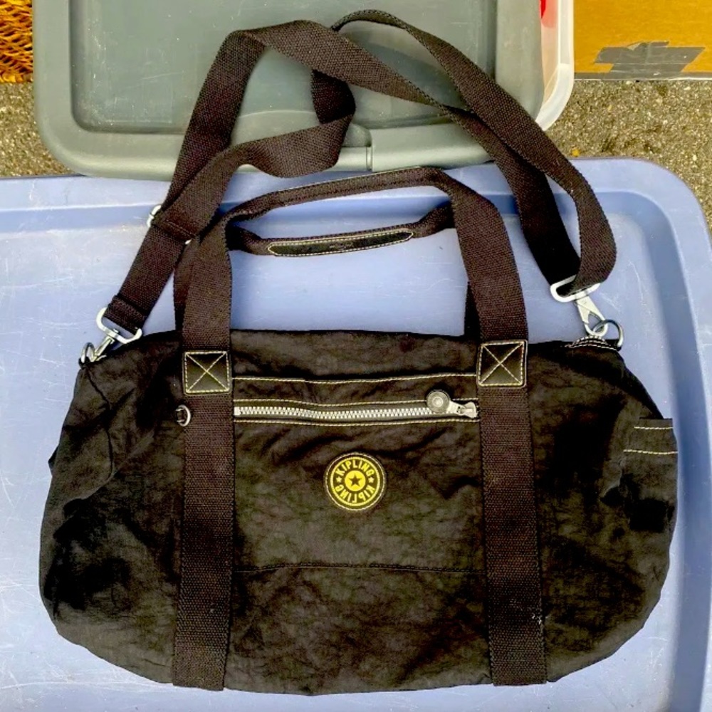 Kipling Overnight Bag Large Black